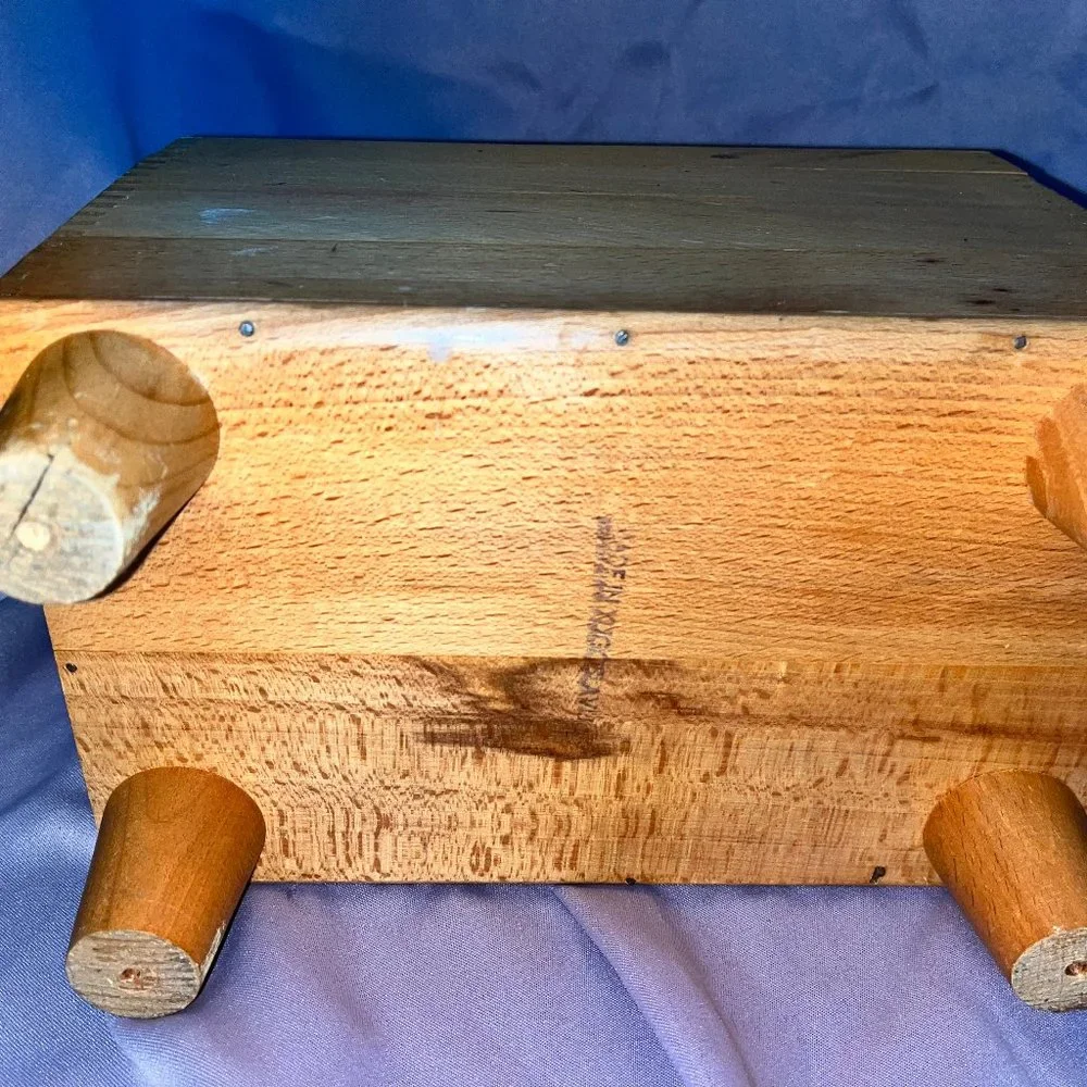Vintage Esquire Shoe Valet De Luxe Shoe Shine Box Empty - Picture 7 of 9